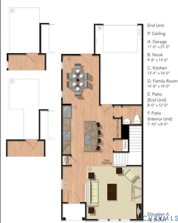 338 Hay Mill Alley, Glen Allen, VA 23060 Floor plan