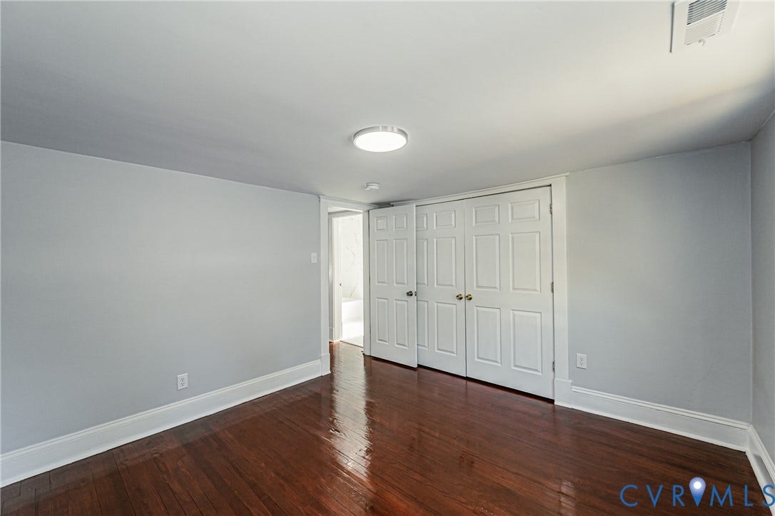 710 La Von Drive, Henrico, VA 23227 Wood-finish flooring, double-panel closet doors, and flush-mount lighting