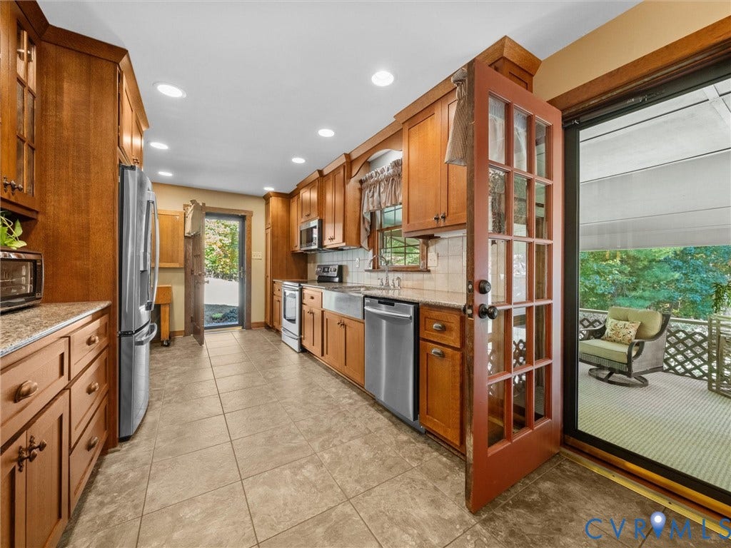 2060 Fairlane Drive, Fairlane, Powhatan, VA 23139 ACCESS TO THE SCREENED PORCH