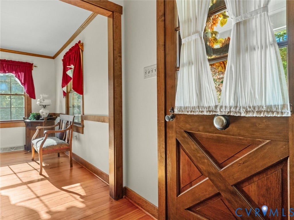 2060 Fairlane Drive, Fairlane, Powhatan, VA 23139 A real wood front door that screams character and charm