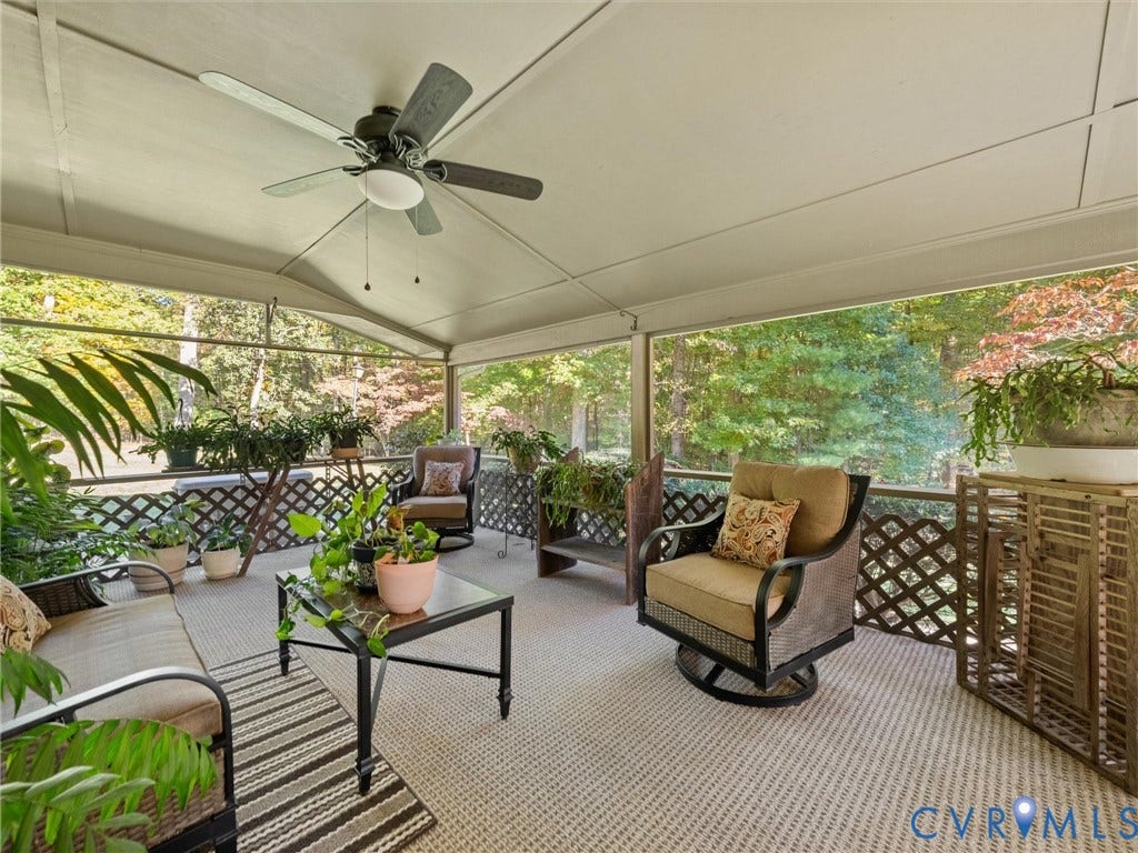 2060 Fairlane Drive, Fairlane, Powhatan, VA 23139 SCREENED PORCH