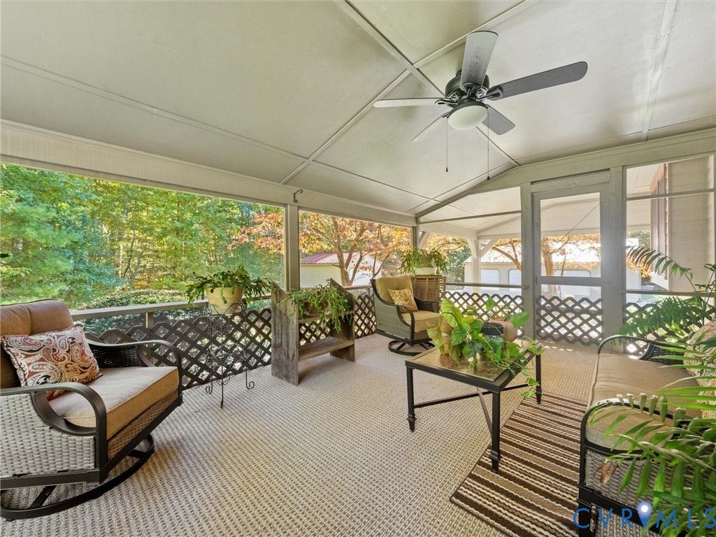 2060 Fairlane Drive, Fairlane, Powhatan, VA 23139 SCREENED PORCH