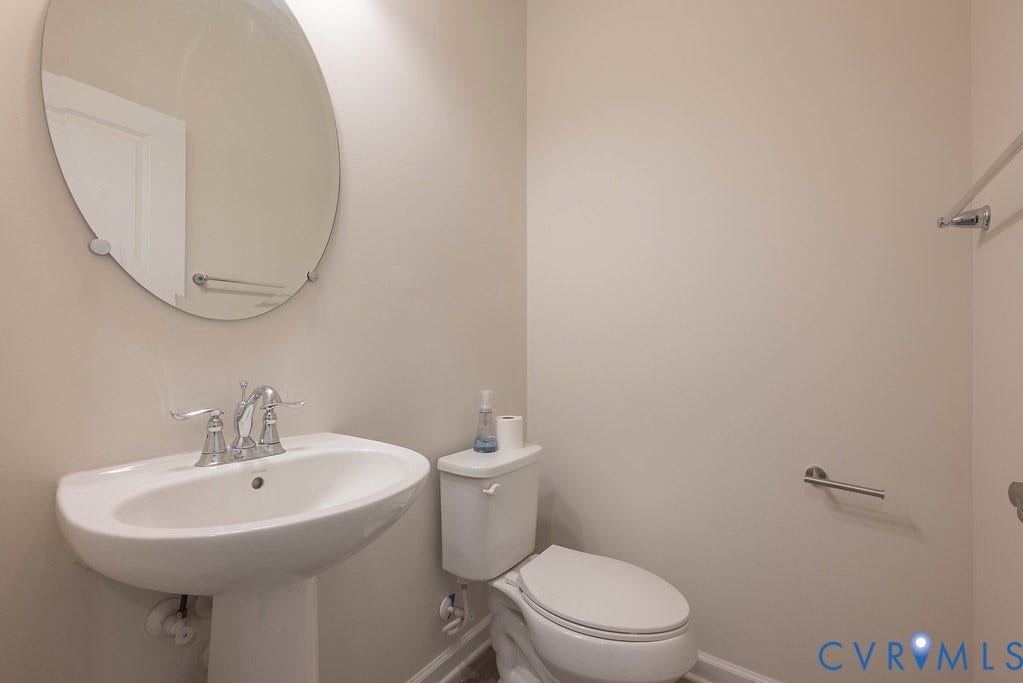 7820 Sedge Drive, New Kent, VA 23124 Downstairs half bath