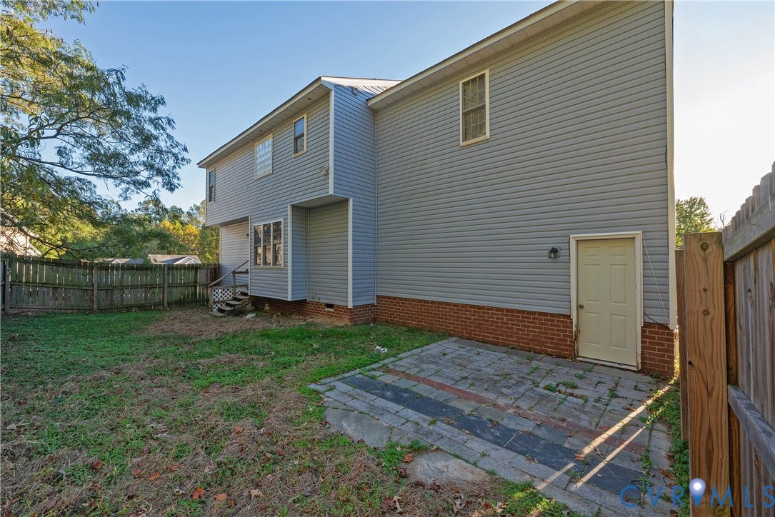 7009 Summers Trace Court, Chesterfield, VA 23832 Exterior featuring a wood privacy fence