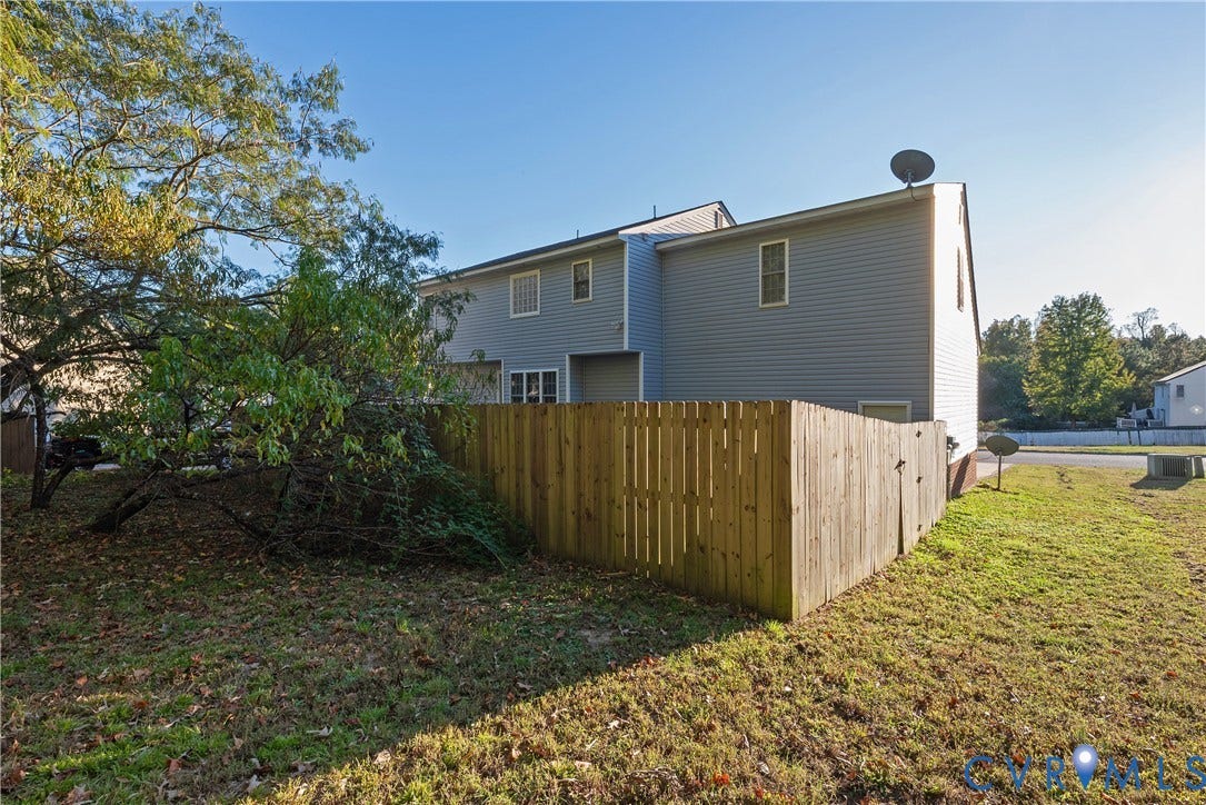 7009 Summers Trace Court, Chesterfield, VA 23832 with a wood privacy fence