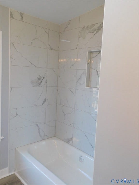170 Upshaw Road, Aylett, VA 23009 Hall bath, ceramic tile surround