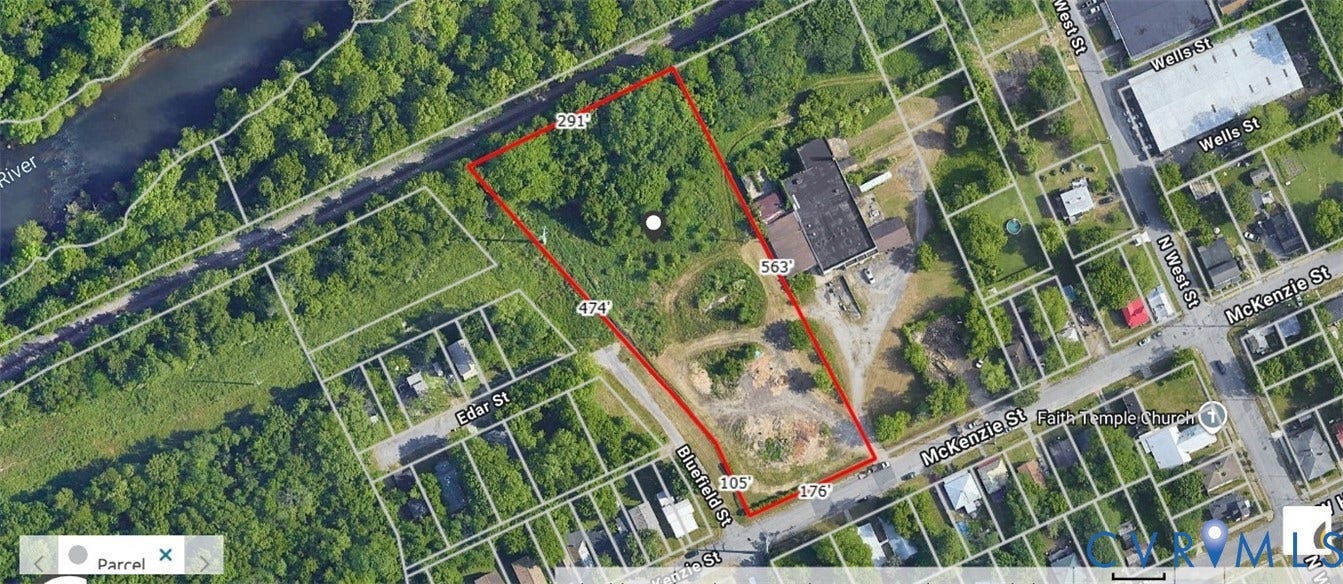 1143 McKenzie Street, Petersburg, VA 23803 Property Plat Map. Depicting the surveyed boundaries and lot dimensions for the property