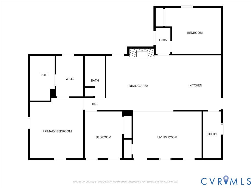 5504 Chanson Road, Salem Woods, North Chesterfield, VA 23237 Floor plan