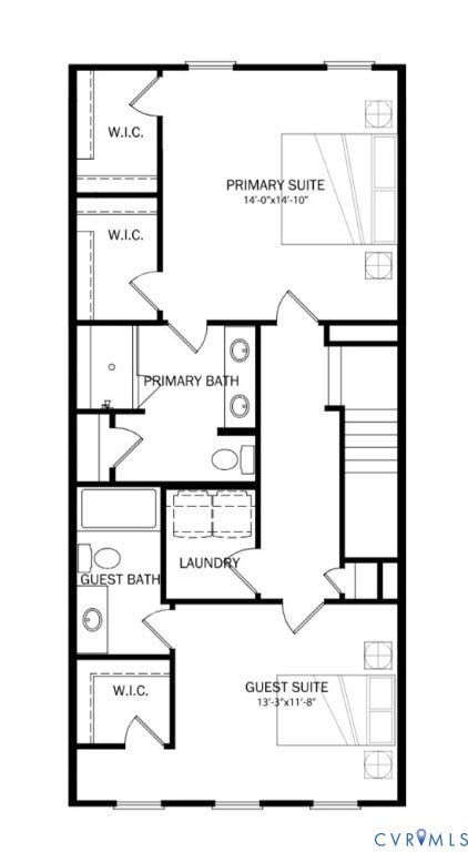 15319 Oasis Sun Way, Oasis Townhomes, Midlothian, VA 23112 Third Floor