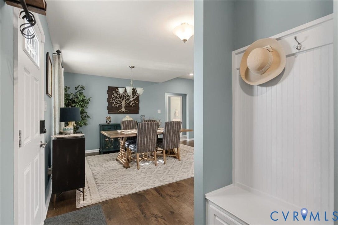 5325 Sandy Ridge Court, Chesterfield, VA 23832 Built in Hall tree