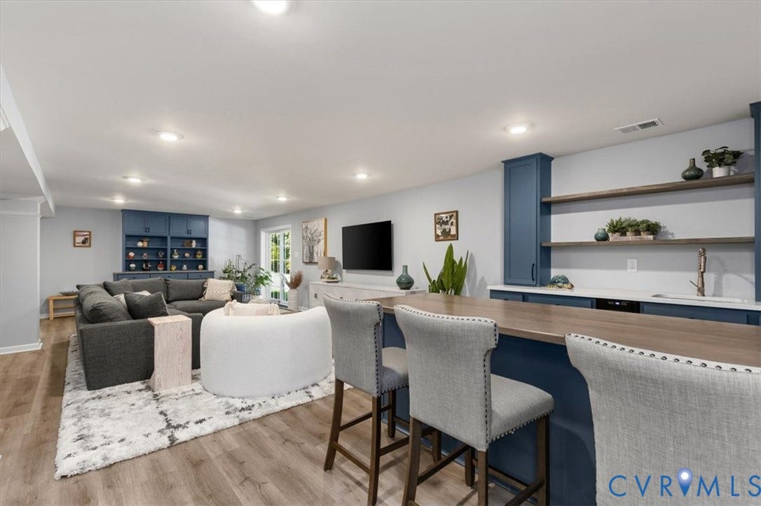 5325 Sandy Ridge Court, Chesterfield, VA 23832 Built in Wet-bar, recessed lighting, Open Concept, new high end LVP