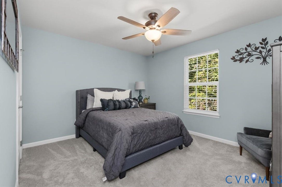 5325 Sandy Ridge Court, Chesterfield, VA 23832 Bedroom 3 with Stain proof/pet proof carpet