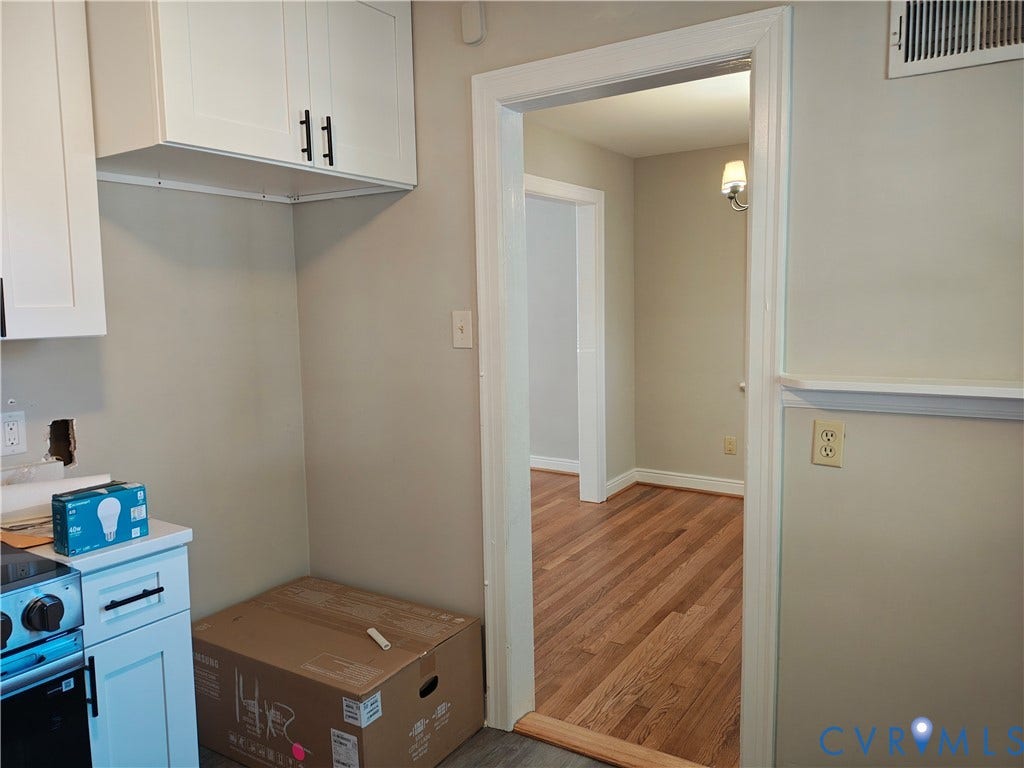 Refrigerator to be installed prior to move-in