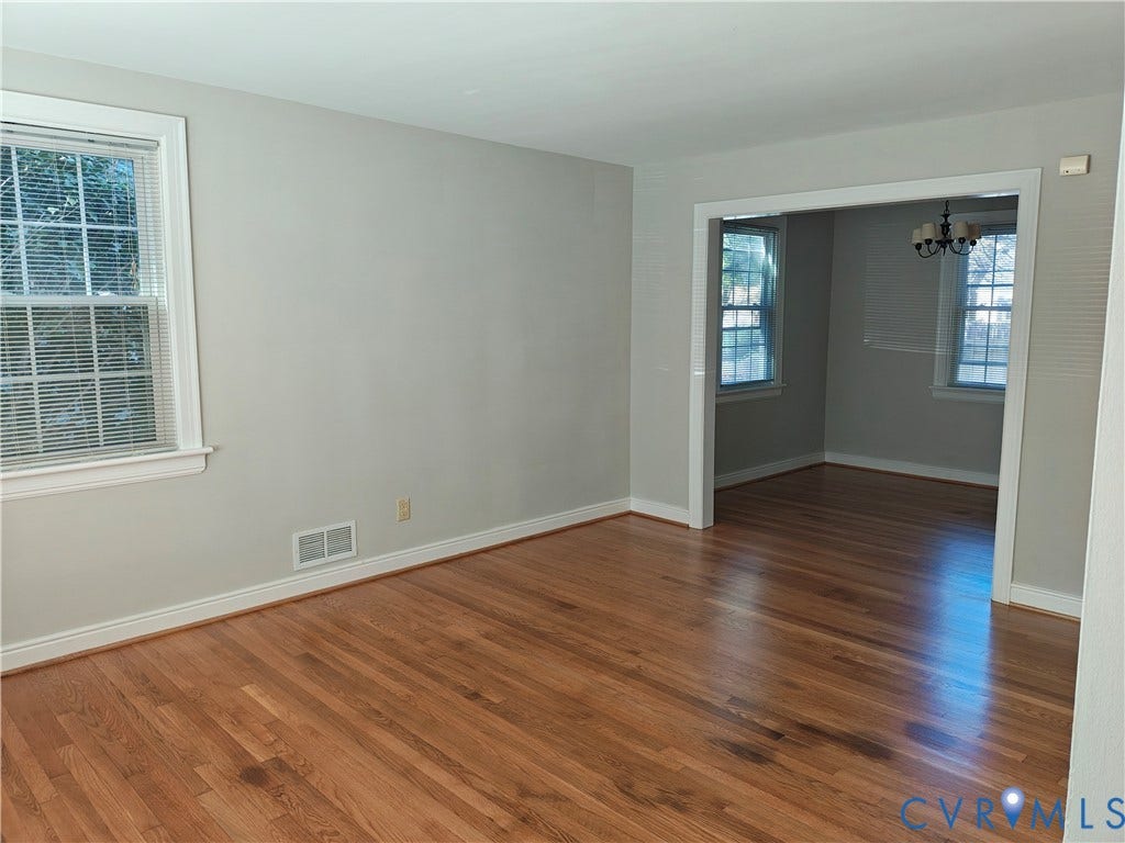 Hardwood floors throughout the living areas