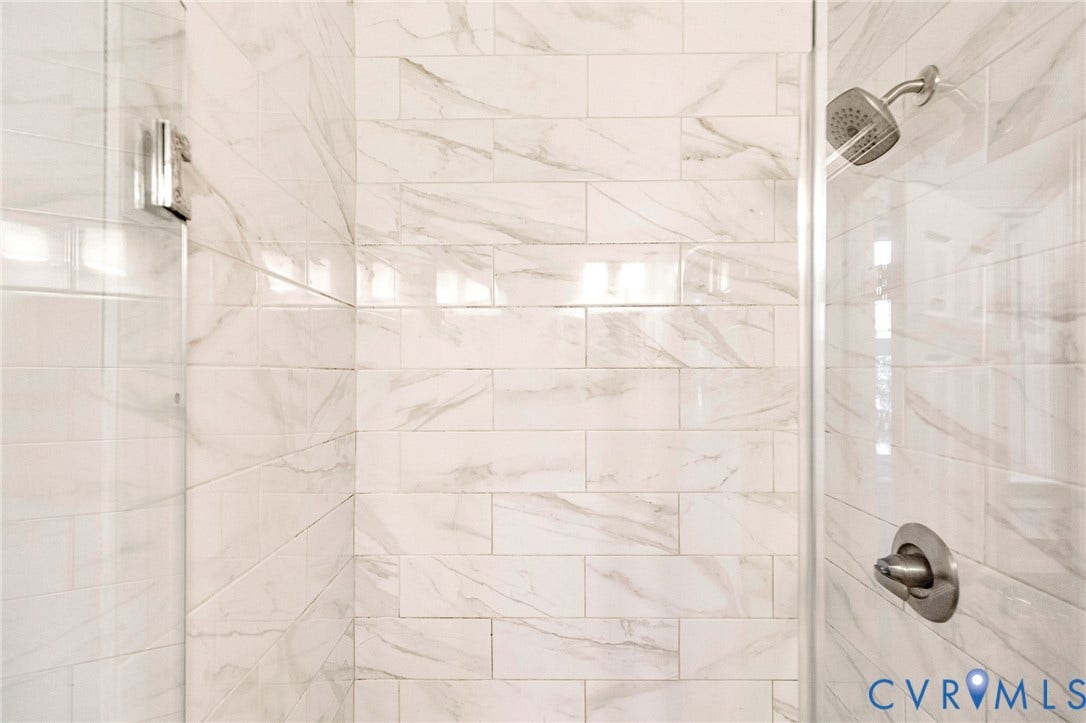 7304 Bowler Street, Henrico, VA 23228 Walk-in shower-Bathroom 2