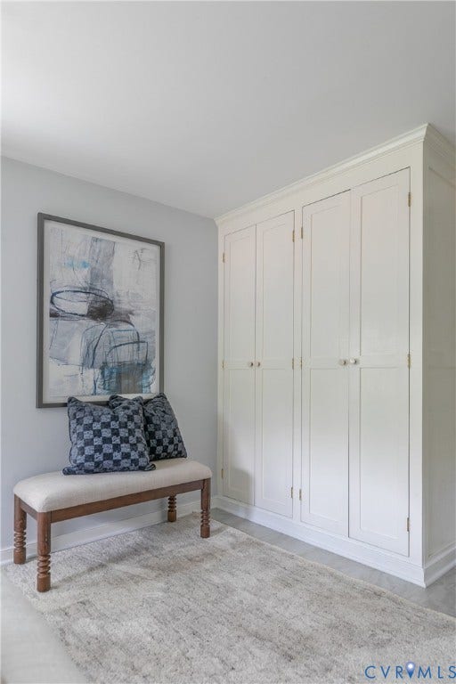 4710 Park Avenue, Mary Munford / Near West End, Richmond, VA 23226 Floor-to-ceiling built-in cabinetry featuring shaker-style panel doors and crown molding