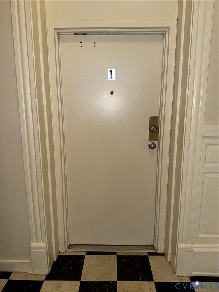 2030 Monument Avenue, #1, Richmond, VA 23220 Entrance to Unit #1