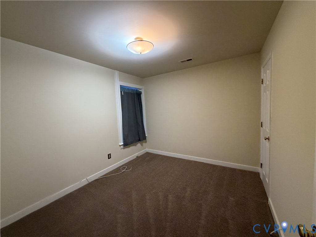 2030 Monument Avenue, #1, Richmond, VA 23220 Bedroom 2 has blackout curtain