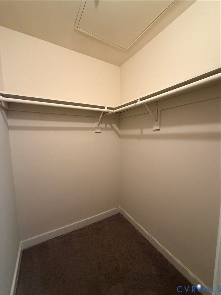 2030 Monument Avenue, #1, Richmond, VA 23220 Large Closet in Bedroom #1