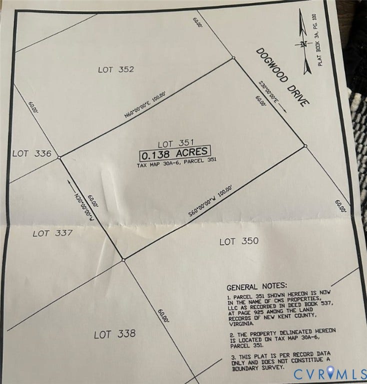 Lot 351 Dogwood Drive, Quinton, VA 23141
