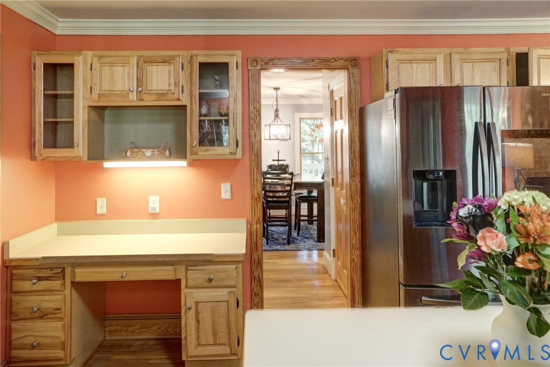 2180 Gum Drive, Smokey Hollow, Manakin Sabot, VA 23103 View of Kitchen to Dining Room