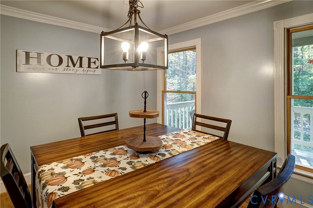 2180 Gum Drive, Smokey Hollow, Manakin Sabot, VA 23103 Additional View of Dining Room