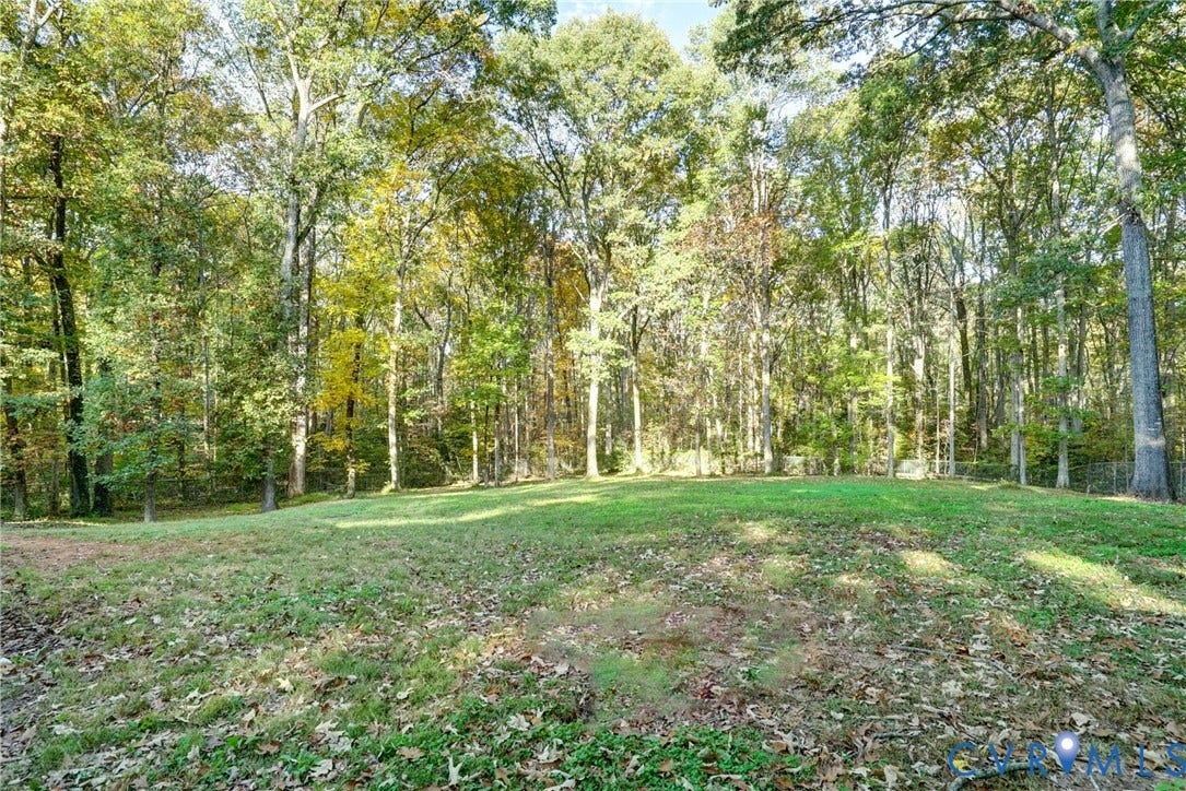 2180 Gum Drive, Smokey Hollow, Manakin Sabot, VA 23103 Rear Yard is Fully Fenced -approximately two acres is Fenced