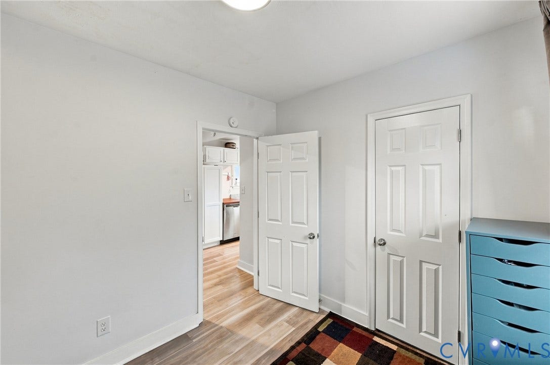 20 Victor Street, Geo Moss Estate, Hampton, VA 23669 Neutral-toned interior featuring wood-finish flooring and six-panel doors