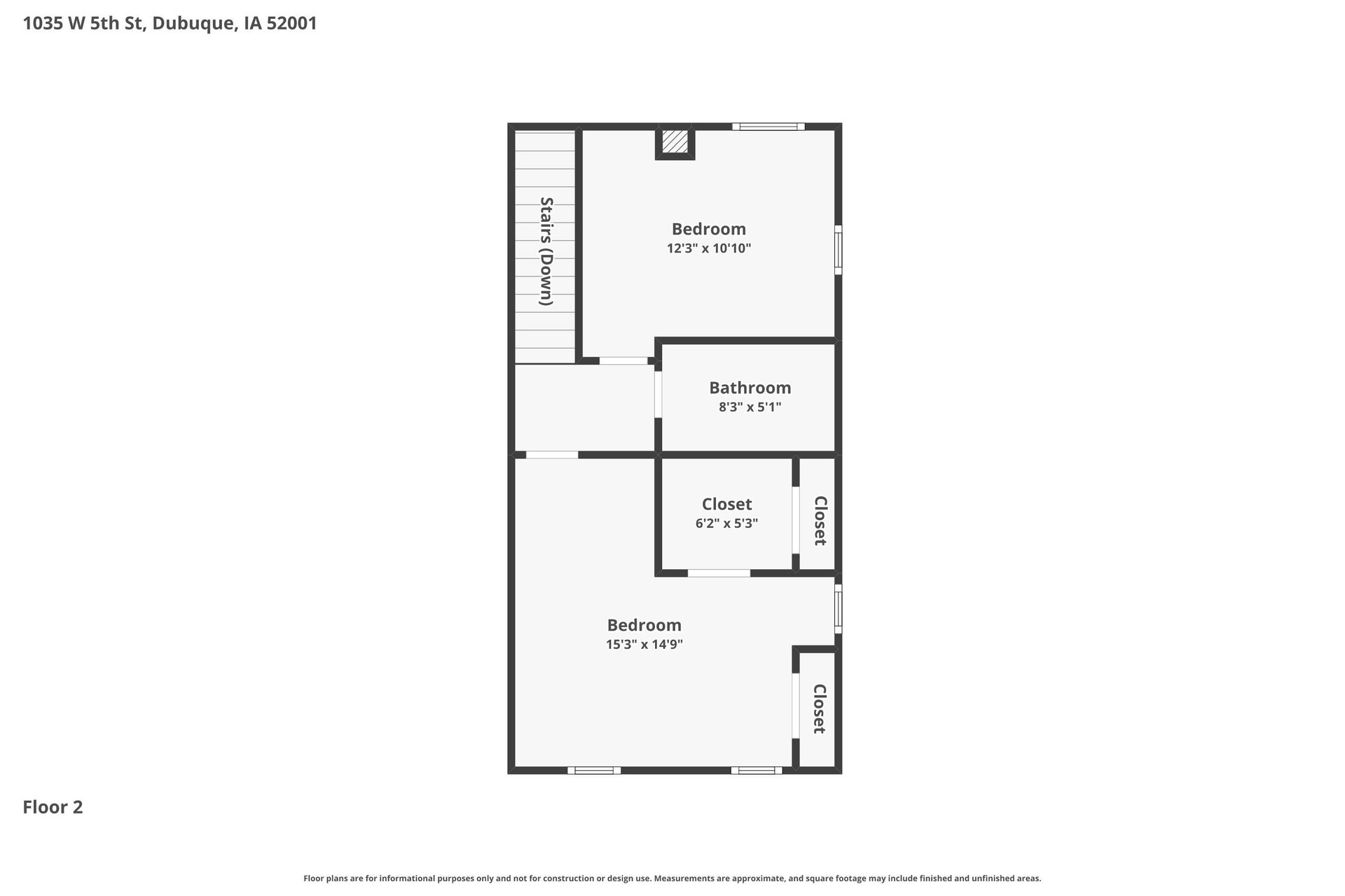 1035 W 5th Street, Dubuque, IA 52001 1035 W 5th Street, Dubuque, IA 52001