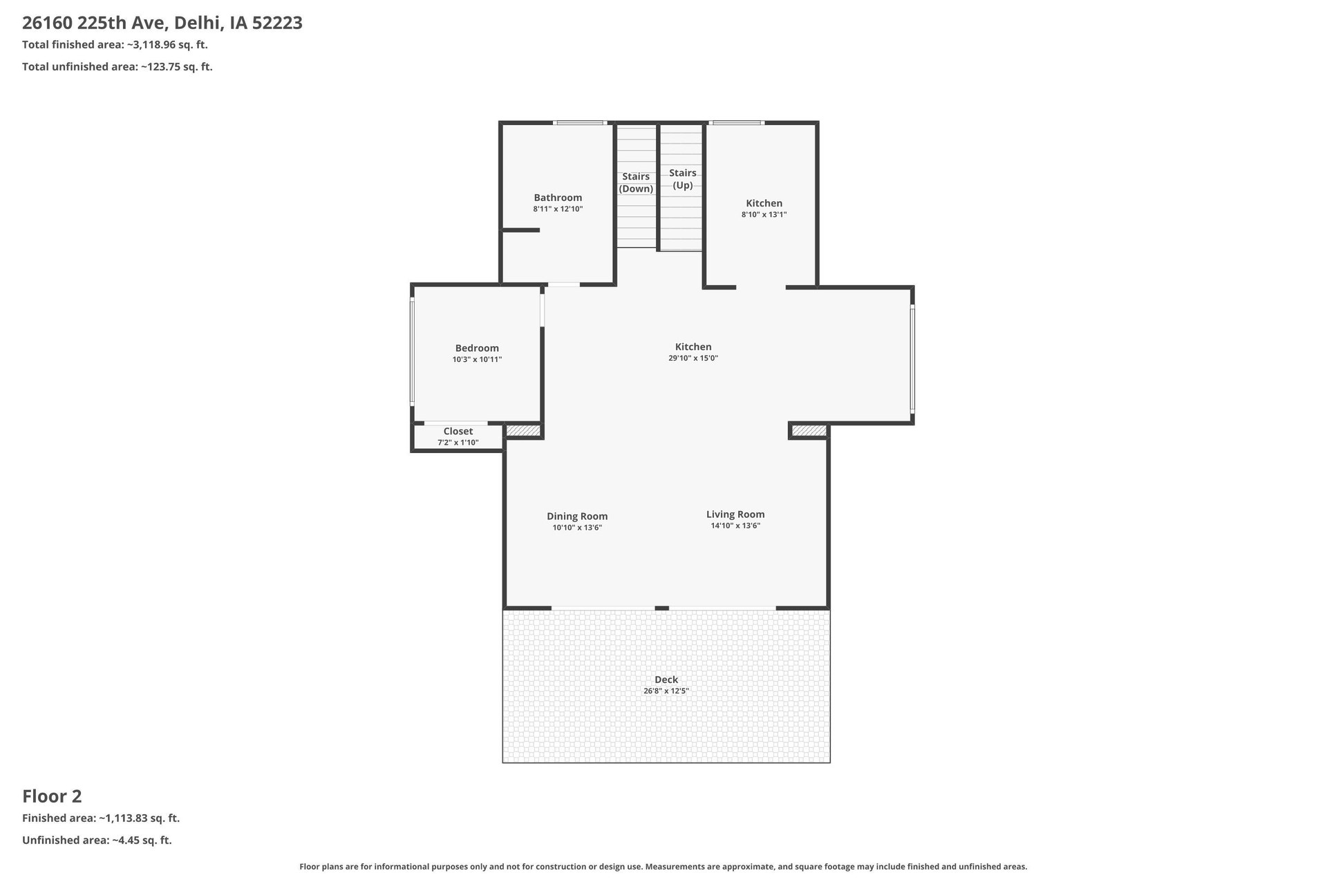 26160 225th Avenue, Delhi, IA 52223 26160 225th Avenue, Delhi, IA 52223