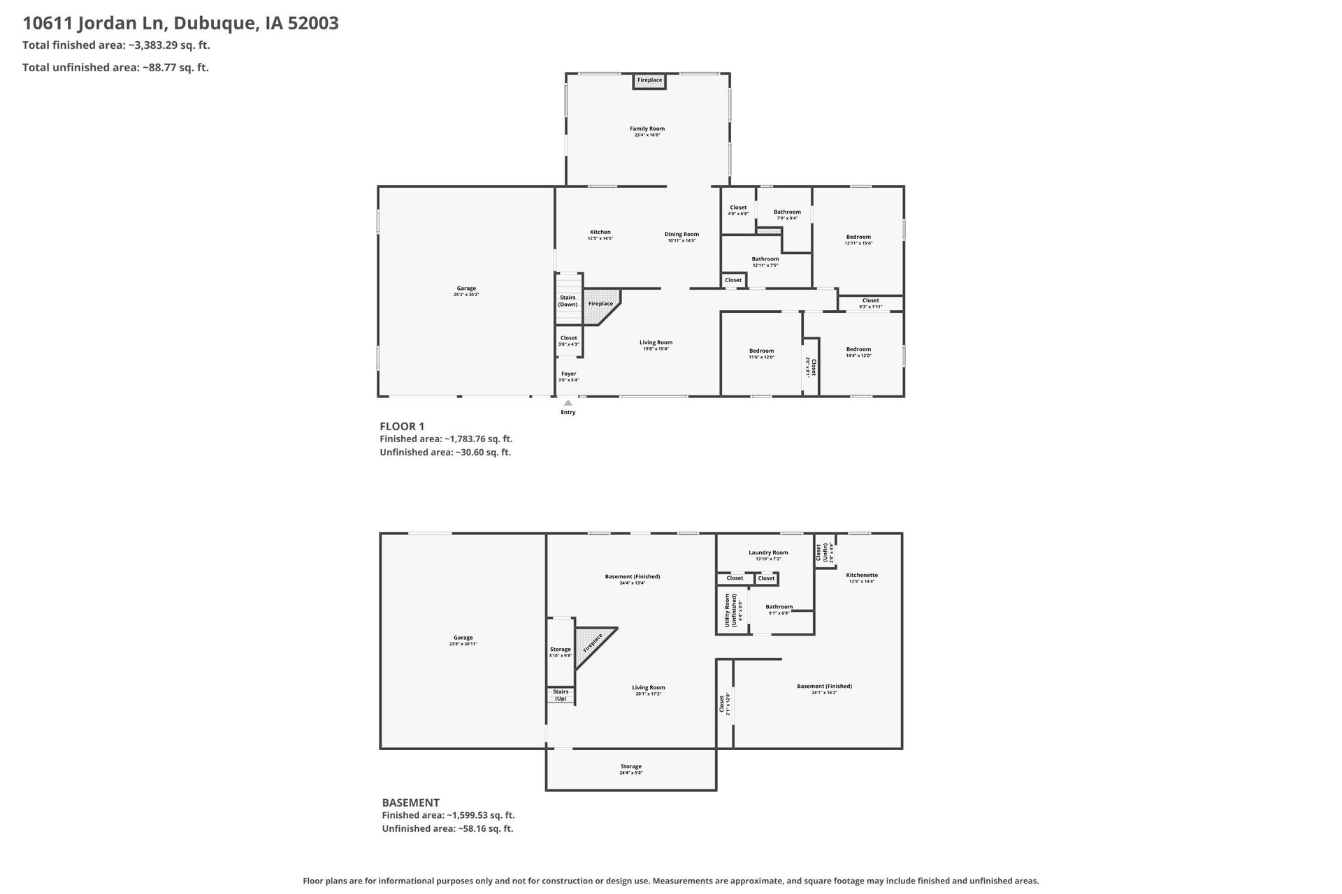 10611 Jordan Lane, Dubuque, IA 52003 10611 Jordan Lane, Dubuque, IA 52003