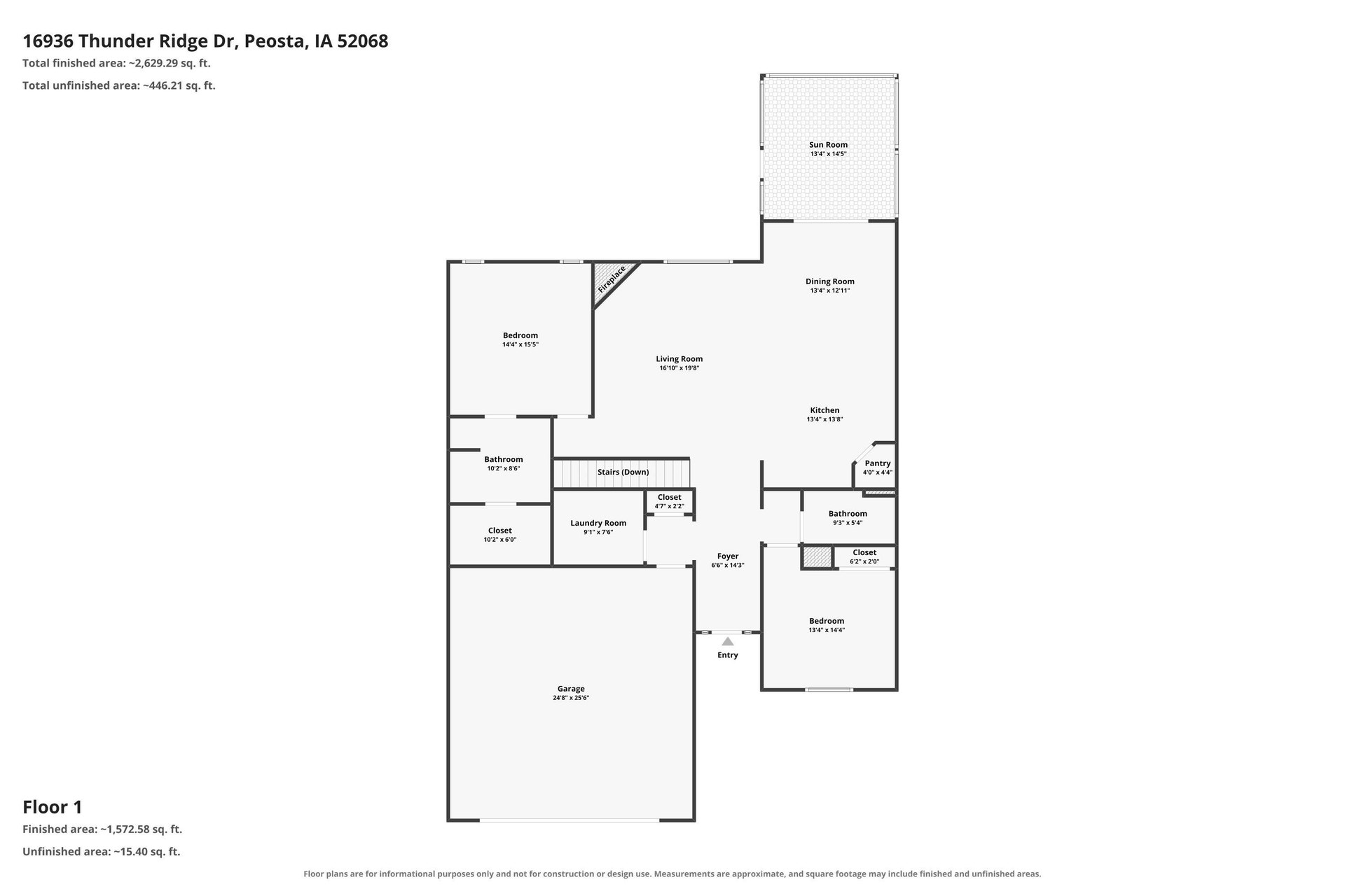 16936 Thunder Ridge Drive, Peosta, IA 52068 16936 Thunder Ridge Drive, Peosta, IA 52068