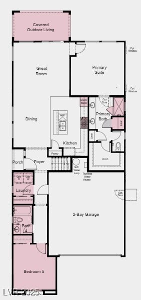 52 Via Montoro, Henderson, NV 89011 Living area with carpet and recessed lighting