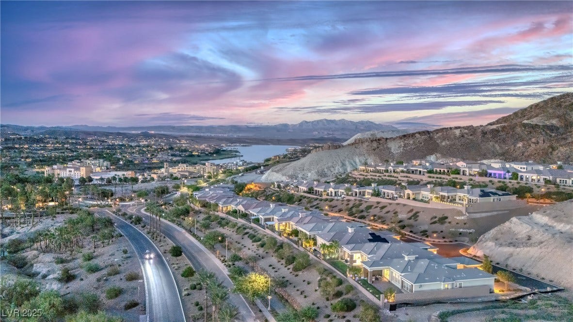 29 Porto Malaga Street, Henderson, NV 89011 Just a 30-minute drive to Las Vegas, offering easy access to the city while maintaining a more relaxed setting.