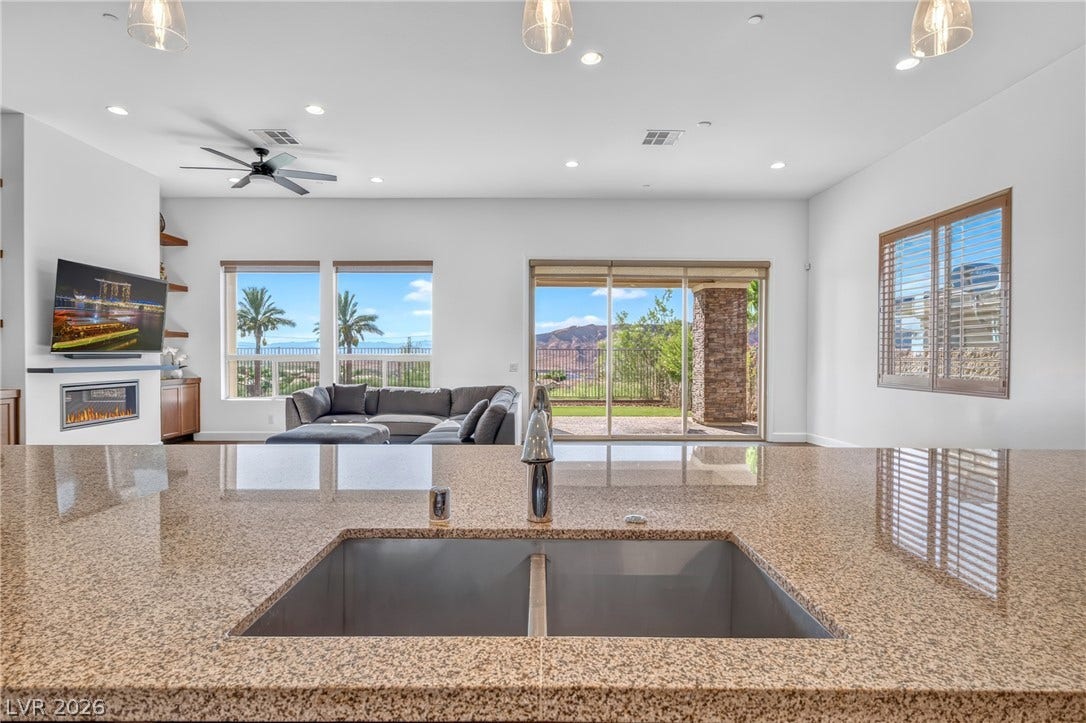 29 Porto Malaga Street, Henderson, NV 89011 Imagine preparing your meals with this magnificent view.