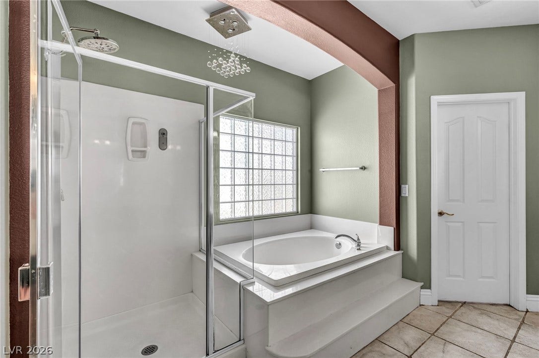 10540 Canon Perdido Street, Las Vegas, NV 89141 primary bathroom dual vanity
