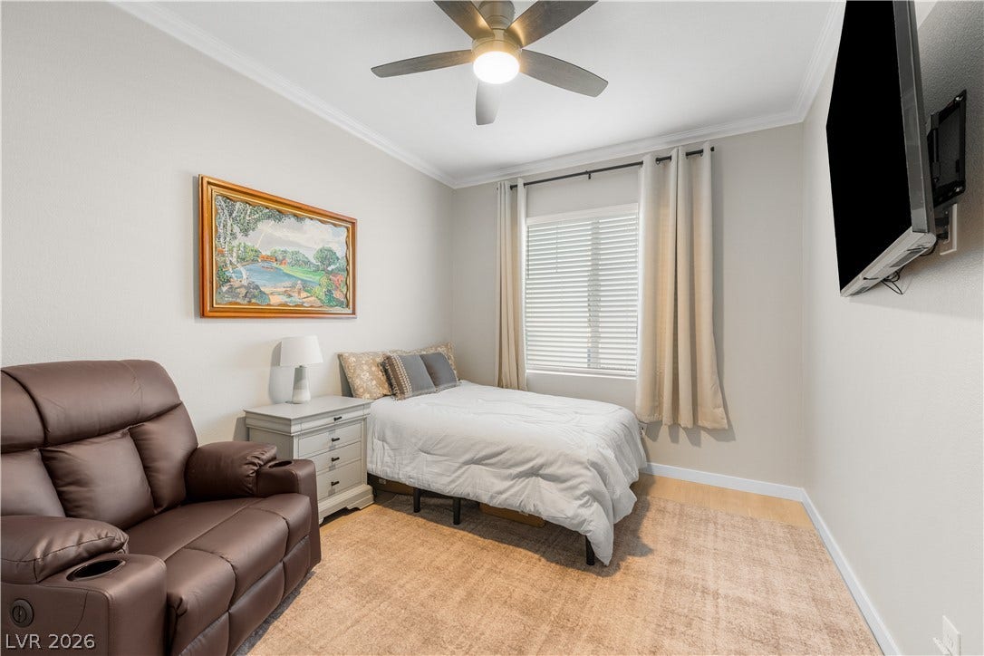 145 Rohan Crest Avenue, Henderson, NV 89011 Downstairs Bedroom
