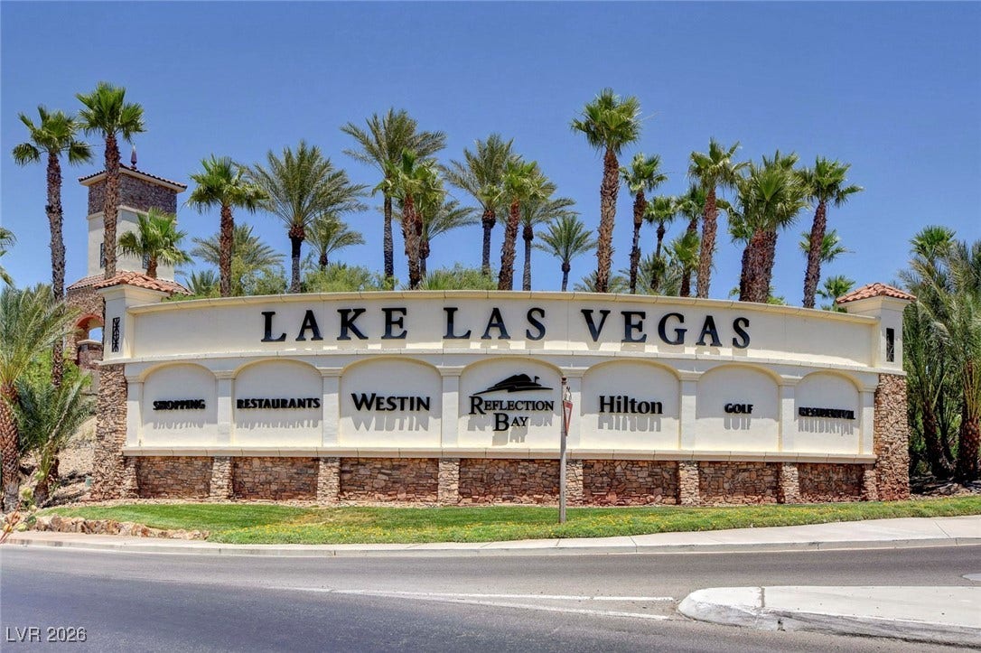 44 Caminito Amore, Henderson, NV 89011 Lake Las Vegas Entrance
