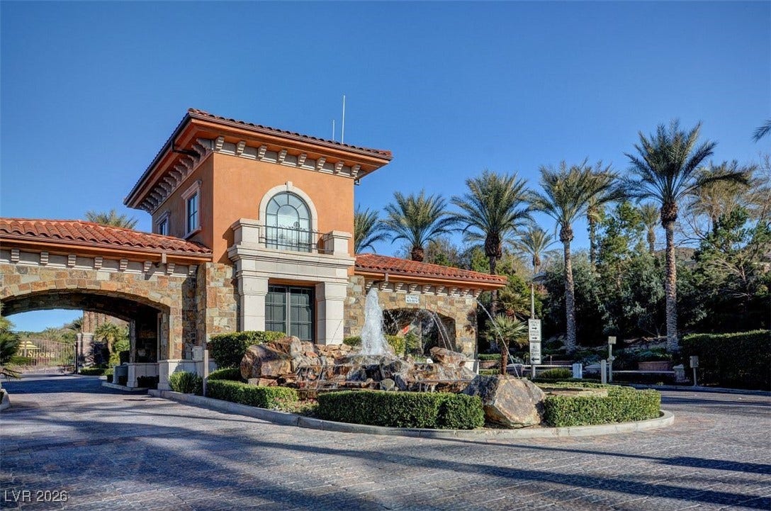 44 Caminito Amore, Henderson, NV 89011 SouthShore Guard Gate Entry