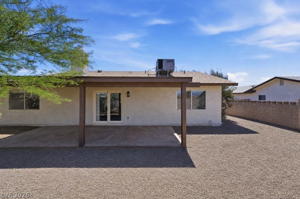 529 Close Avenue, Henderson, NV 89011 Enjoy outdoor living with a covered patio and a spacious backyard area.