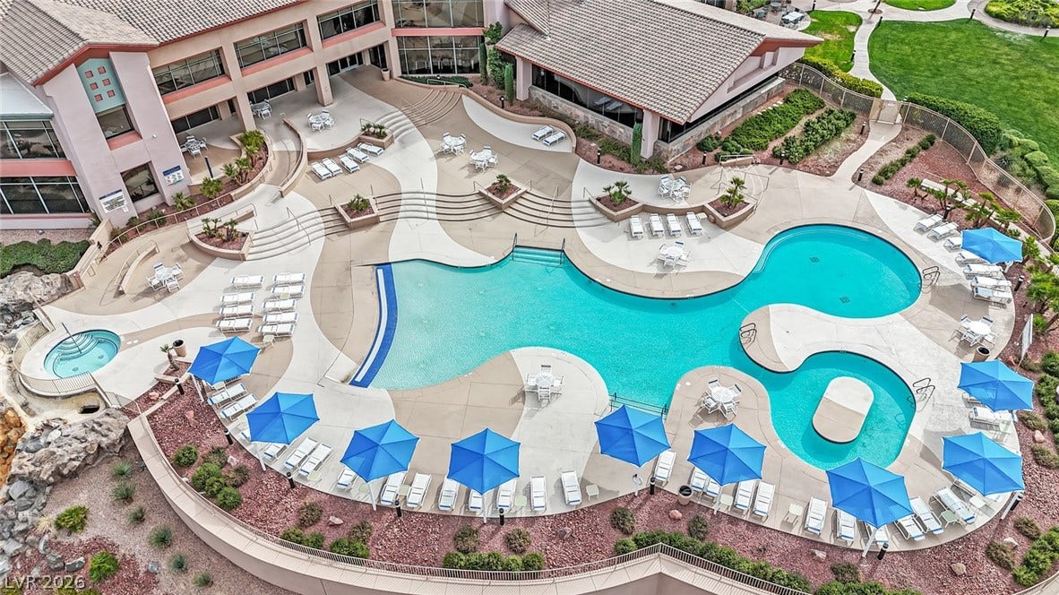 An inviting pool area, perfect for leisure and enjoyment.