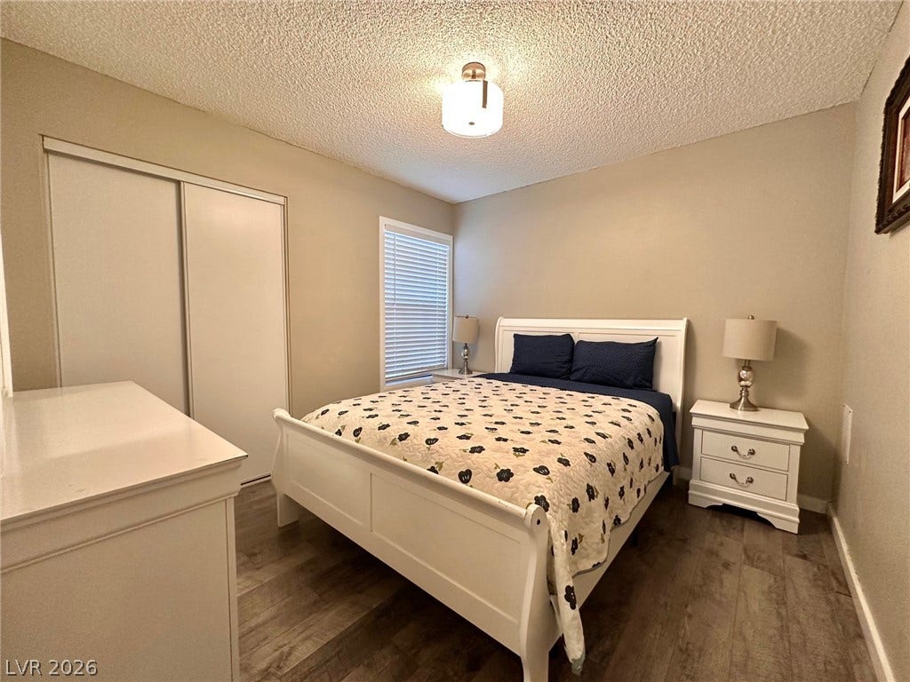 2340 Viewcrest Road, Henderson, NV 89014 This cozy room offers a comfortable retreat with ample storage and natural light.
