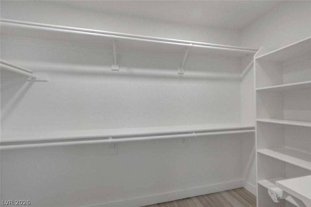 31 Antero Drive, Henderson, NV 89074 Ample storage solutions abound in this well-appointed, ready-to-organize closet space.