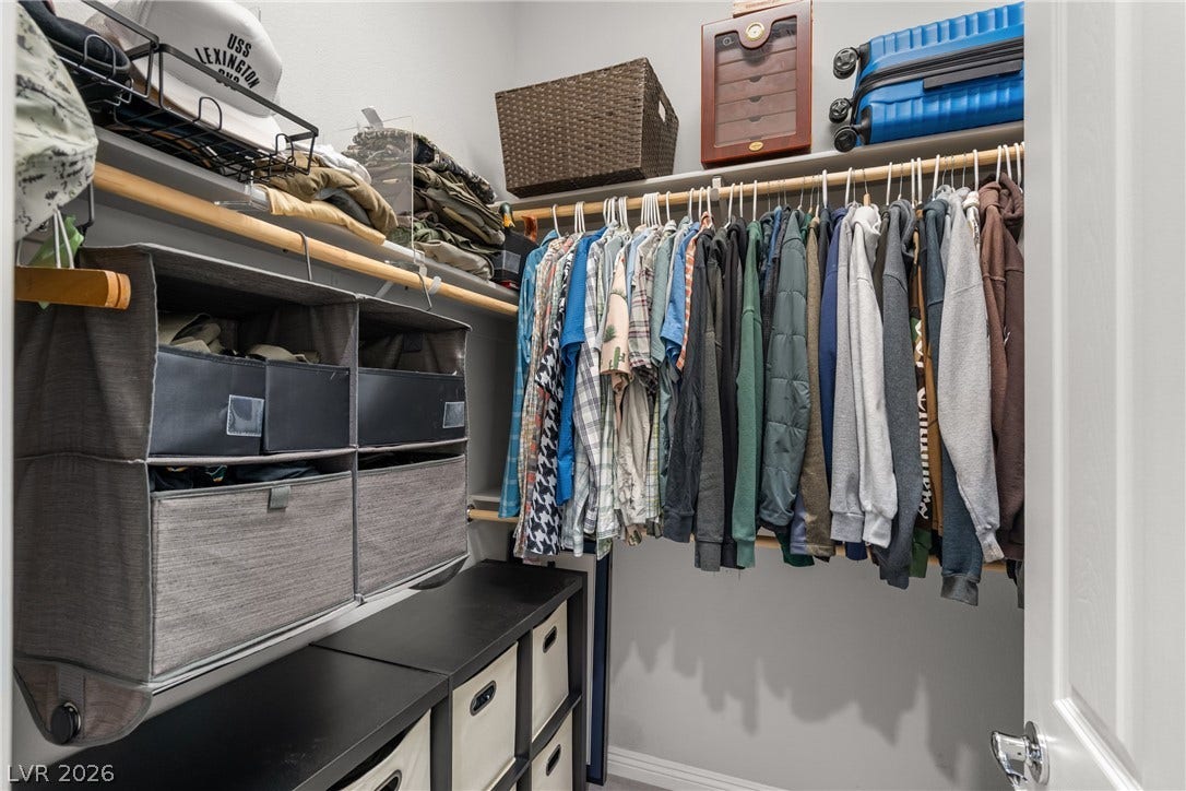 9095 Wing Shadow Circle, Las Vegas, NV 89129 Primary Walk-In Closet His