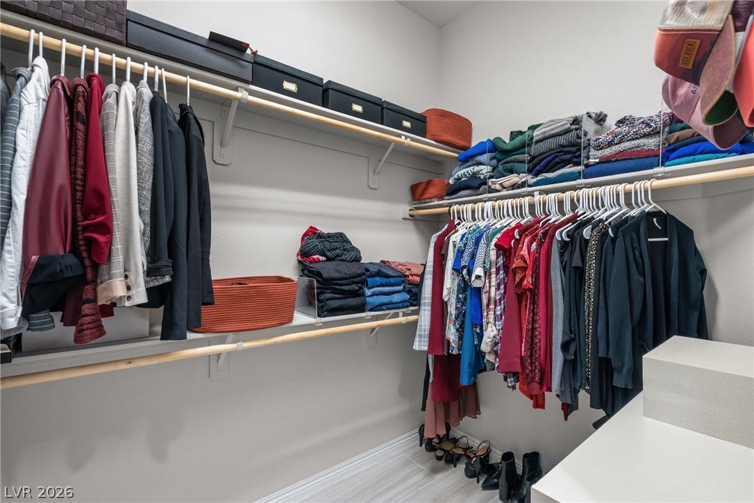 9095 Wing Shadow Circle, Las Vegas, NV 89129 Primary Walk-In Closet Hers