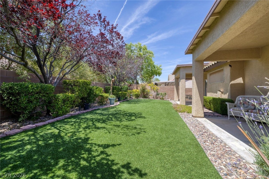 4467 Verdiccio Avenue, Las Vegas, NV 89141 One more shot of the private backyard.