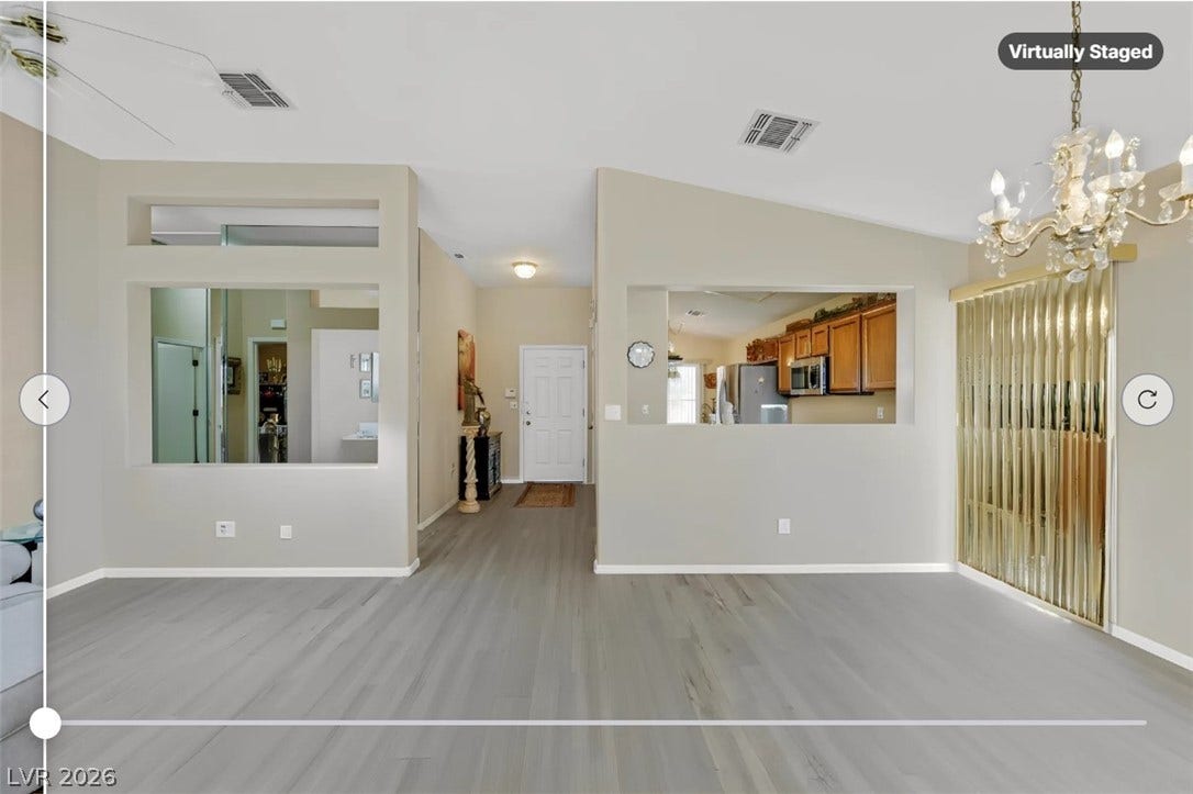 468 Bonnie Brook Place, Henderson, NV 89012 Furniture VIRTUALLY removed.