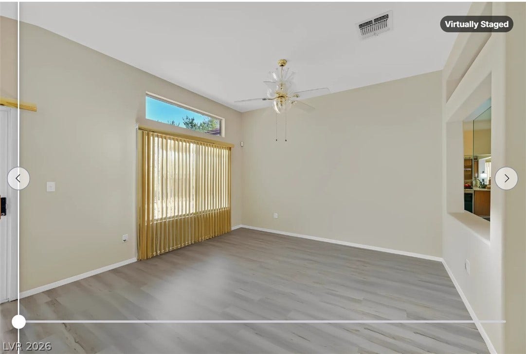 468 Bonnie Brook Place, Henderson, NV 89012 Furniture VIRTUALLY removed.