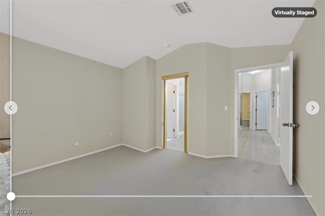 468 Bonnie Brook Place, Henderson, NV 89012 Furniture VIRTUALLY removed.