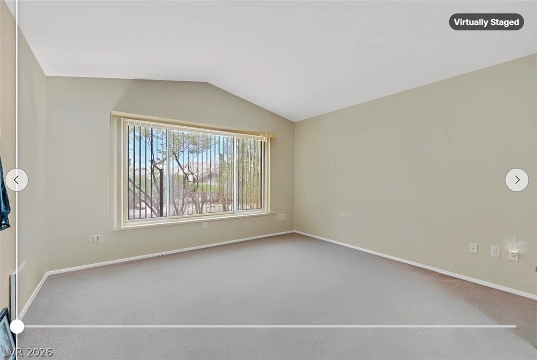 468 Bonnie Brook Place, Henderson, NV 89012 Furniture VIRTUALLY removed.